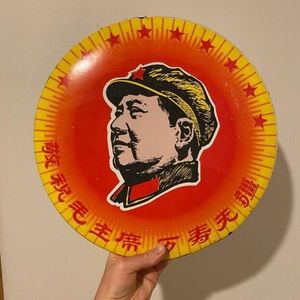 Rare Vintage Mao Propaganda Wall Hangings